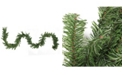 Northlight 50' x 8" Commercial Length Canadian Pine Artificial Christmas Garland - Unlit